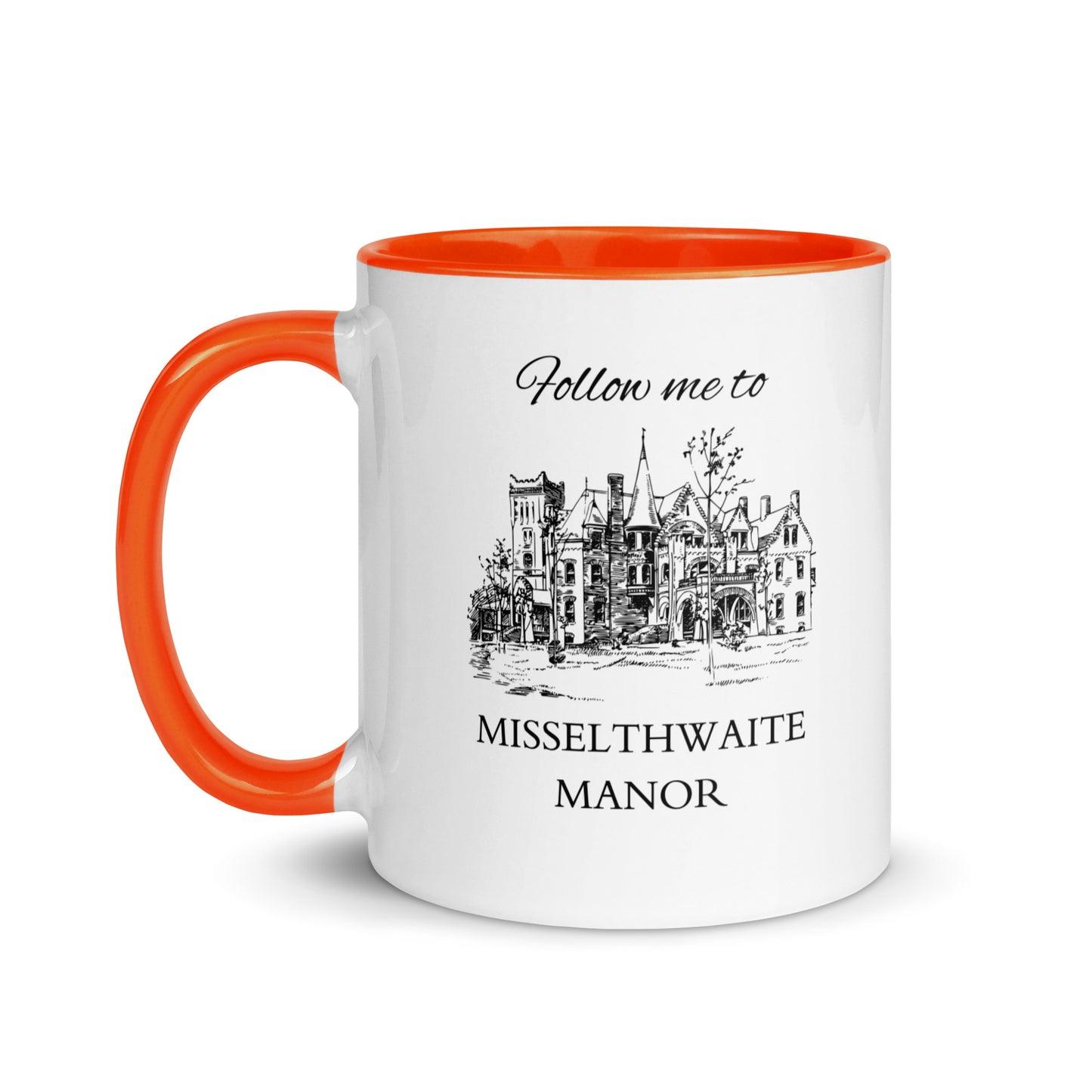 Follow me to Misselthwaite Manor, Mug with Color Inside