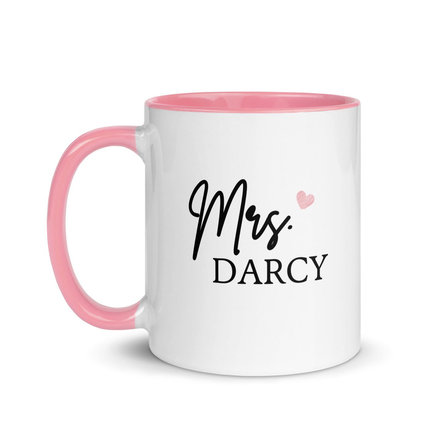 Mrs. Darcy, Mug with Color Inside