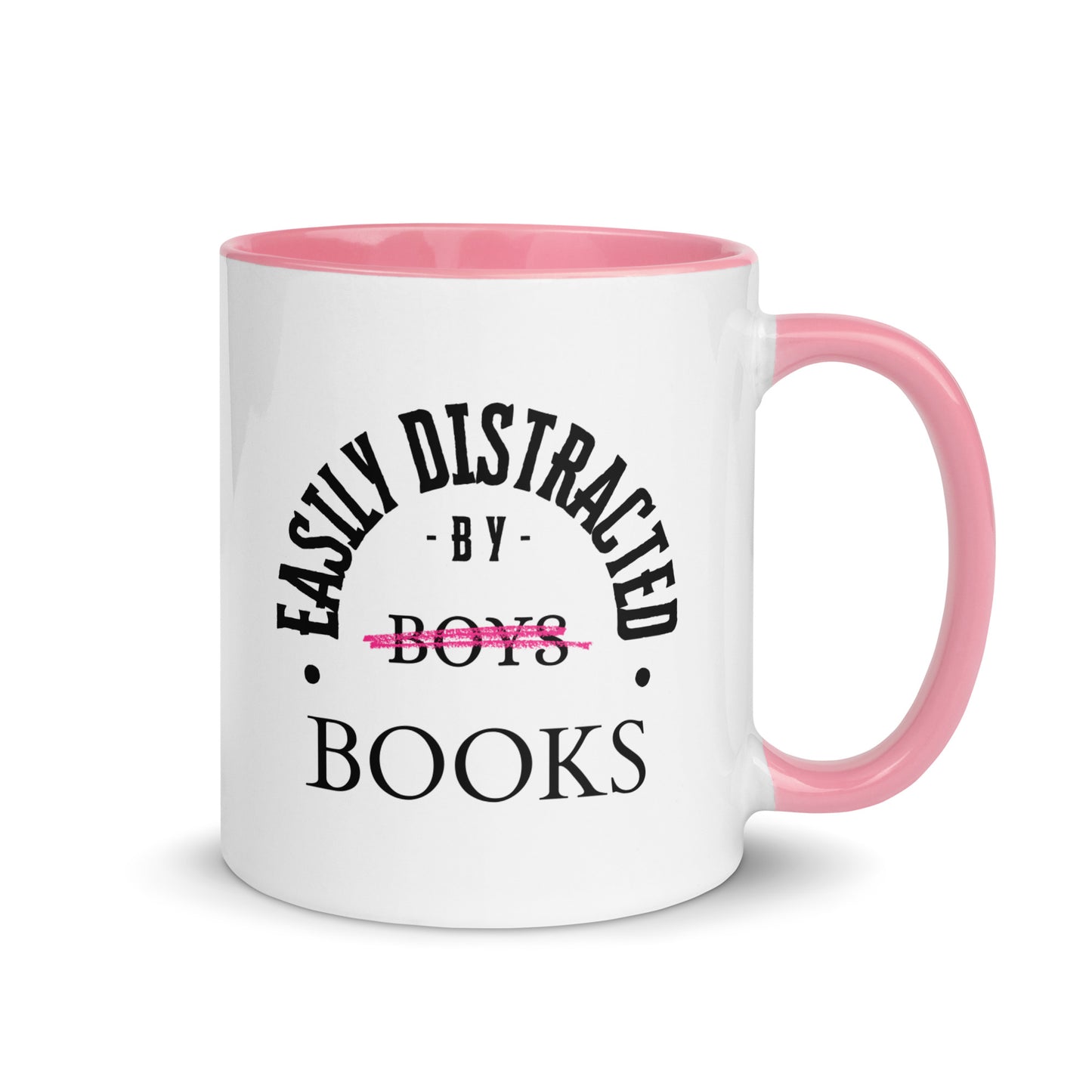 Easily Distracted By Books Mug