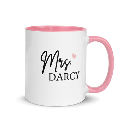 Mrs. Darcy, Mug with Color Inside