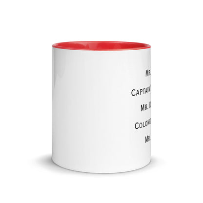 Mug with Color Inside