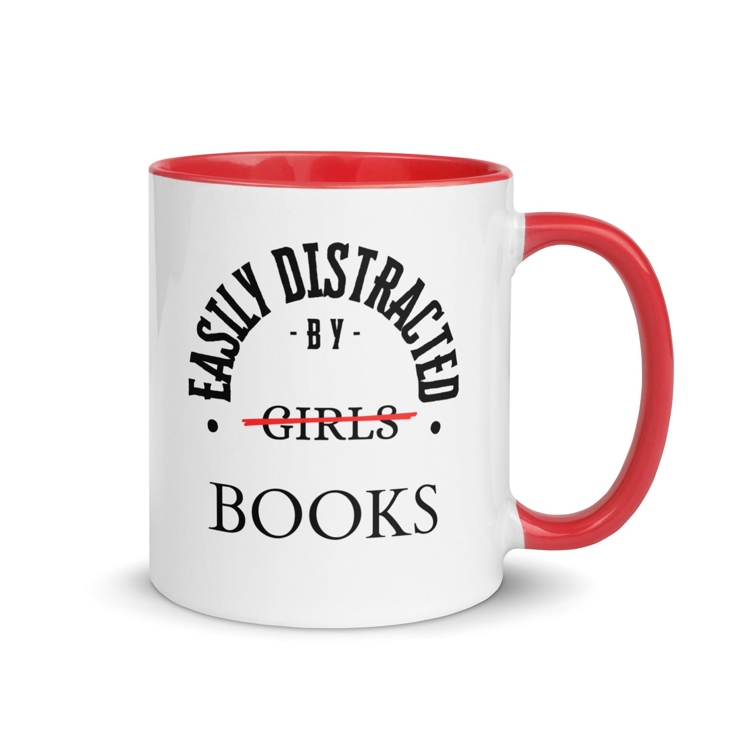 Easily Distracted By Books Mug