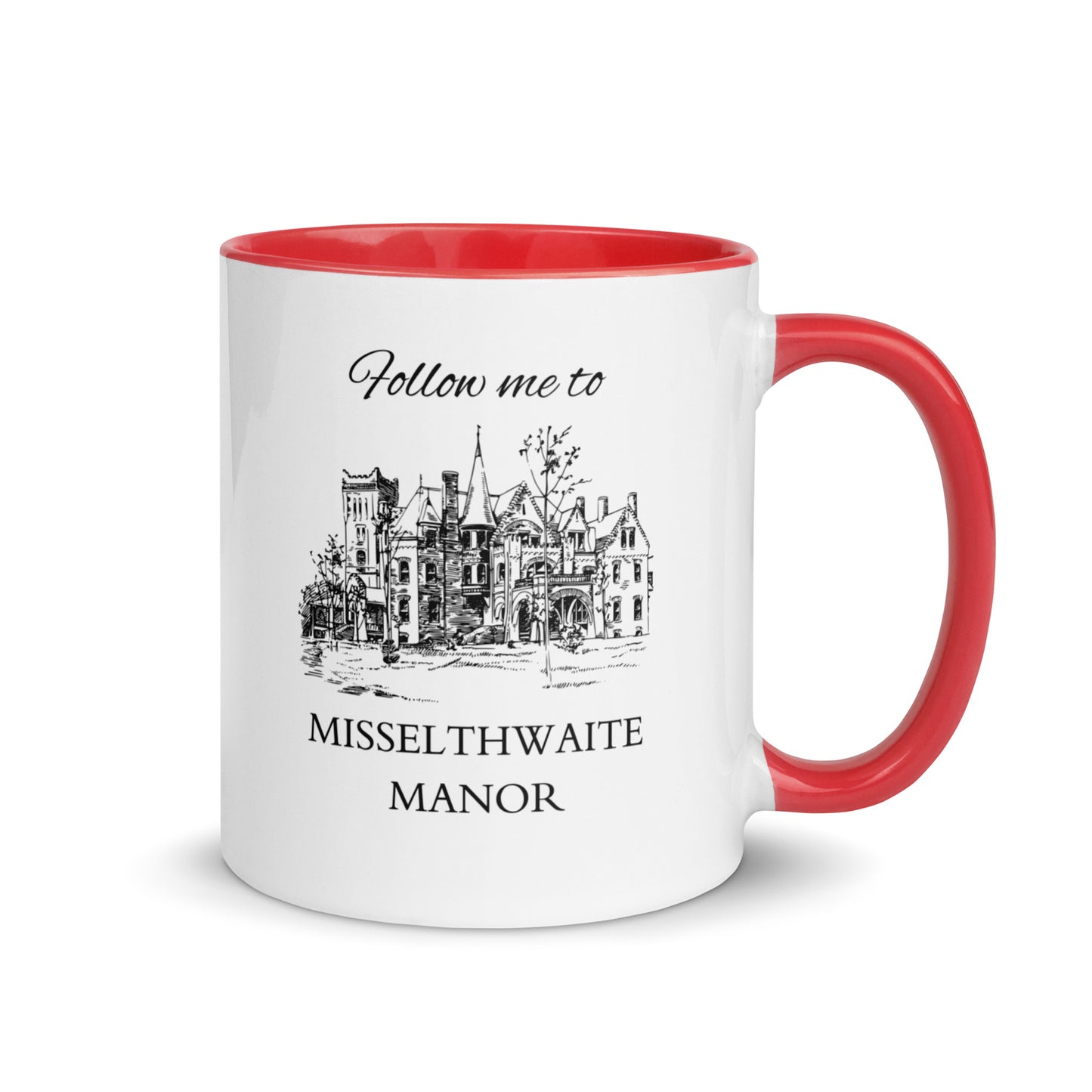 Follow me to Misselthwaite Manor, Mug with Color Inside