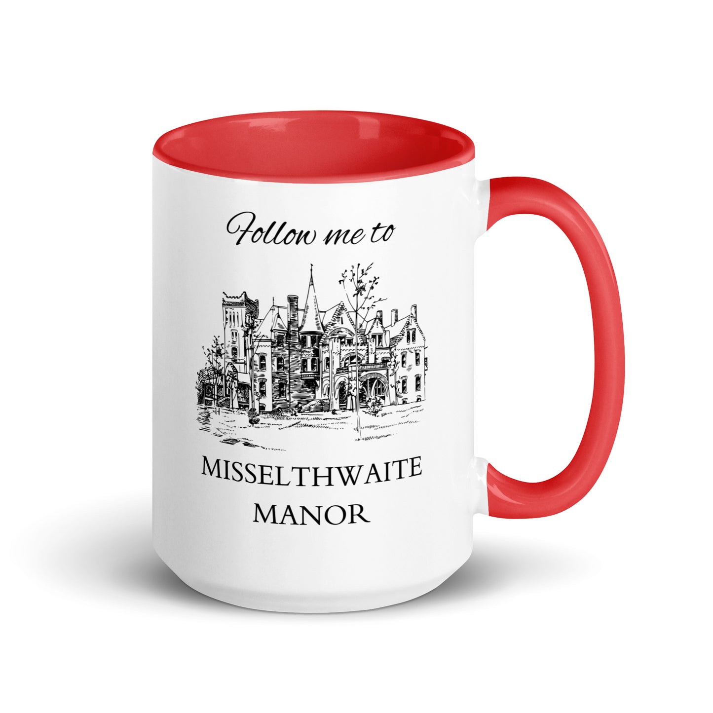 Follow me to Misselthwaite Manor, Mug with Color Inside