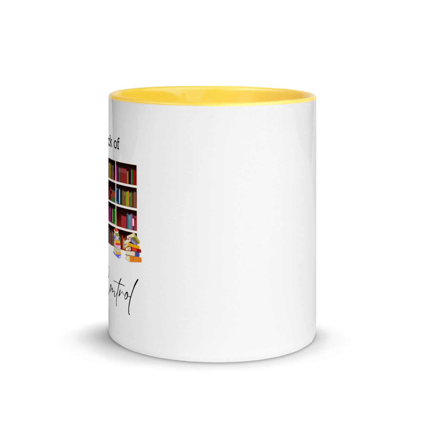 Shelf Control Mug with Color Inside