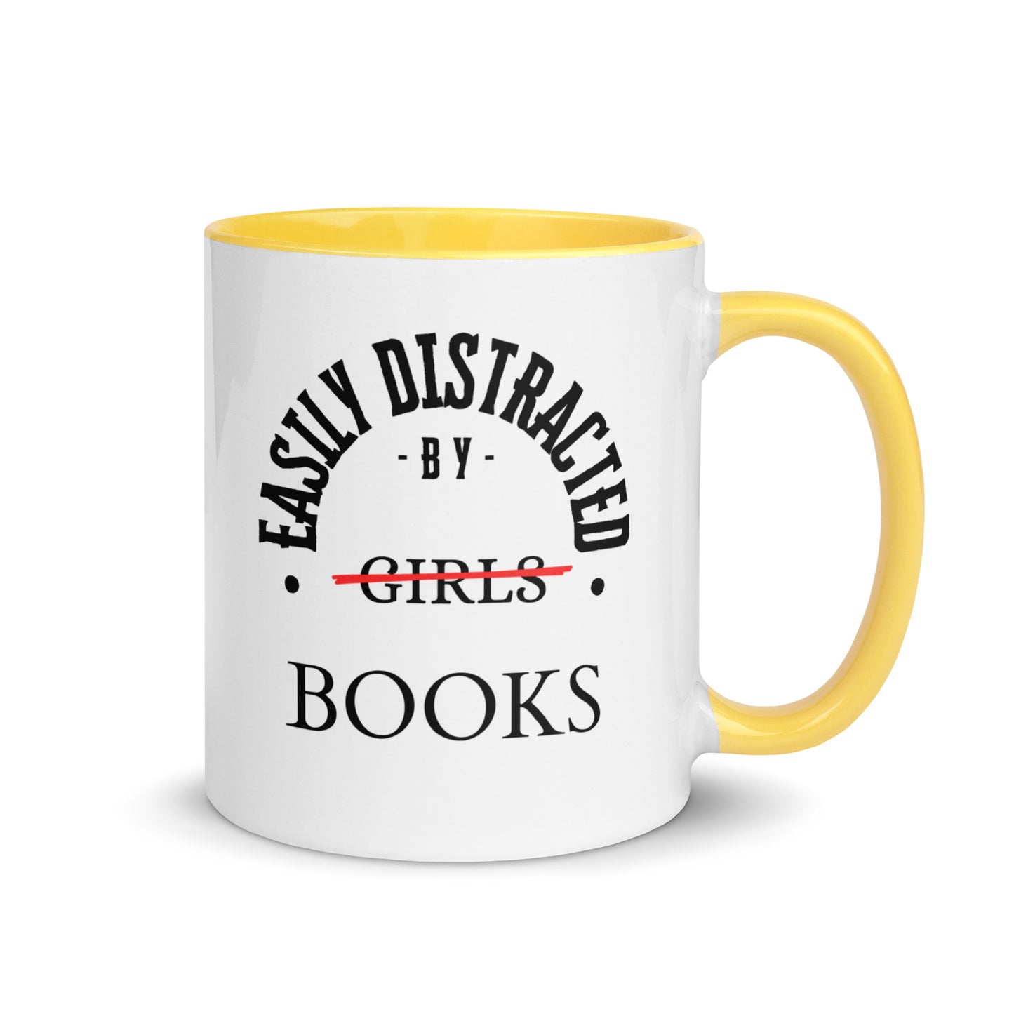 Easily Distracted By Books Mug