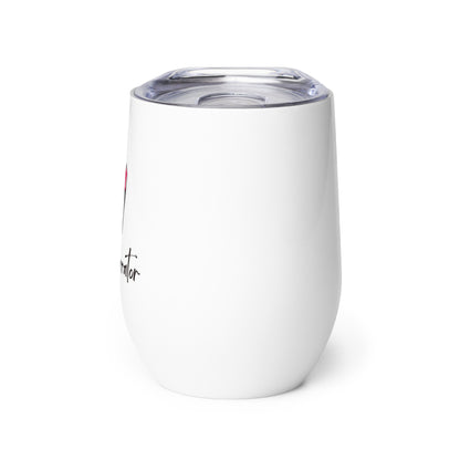 Unreliable Narrator Wine Tumbler