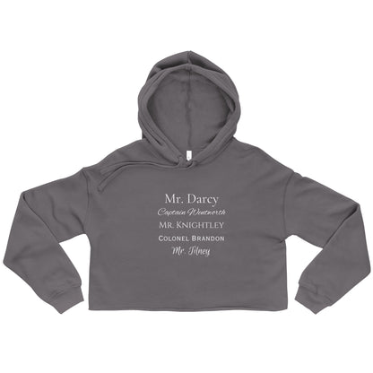 Austen Heroes Cropped Hoodie