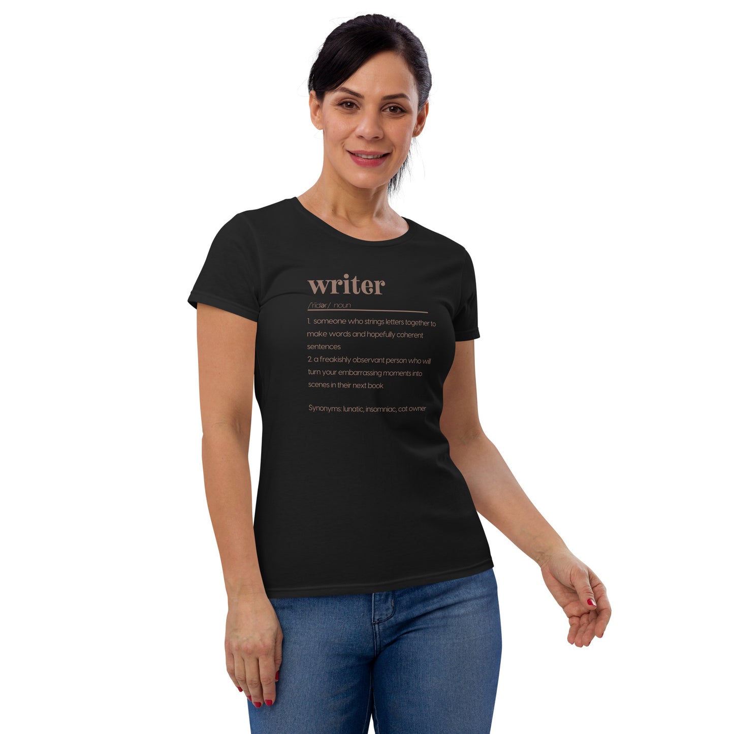 Writer Definitions Women's short sleeve t-shirt