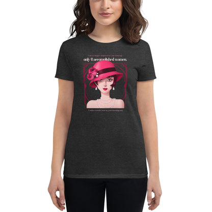 Art Deco - Accomplished Women Women's short sleeve t-shirt