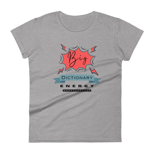 Big Dictionary Women's short sleeve t-shirt