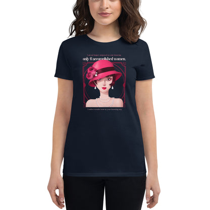 Art Deco - Accomplished Women Women's short sleeve t-shirt