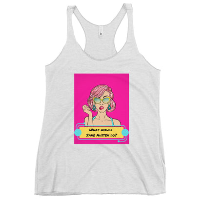 WWJAD Women's Racerback Tank