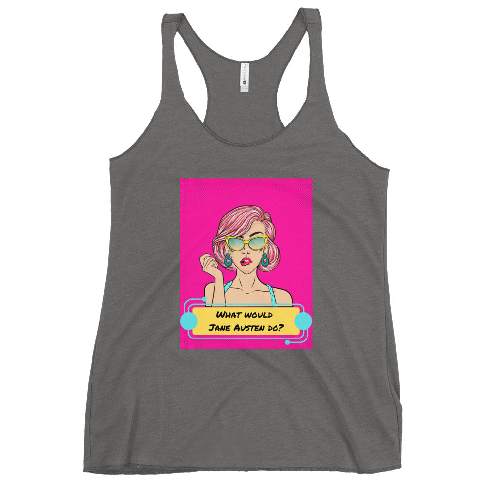 WWJAD Women's Racerback Tank