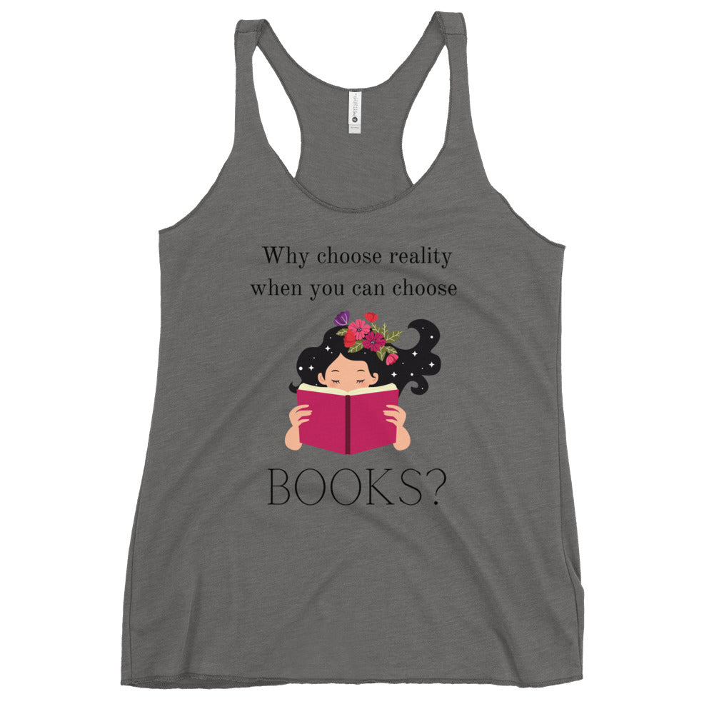 Book Lovers Women's Racerback Tank