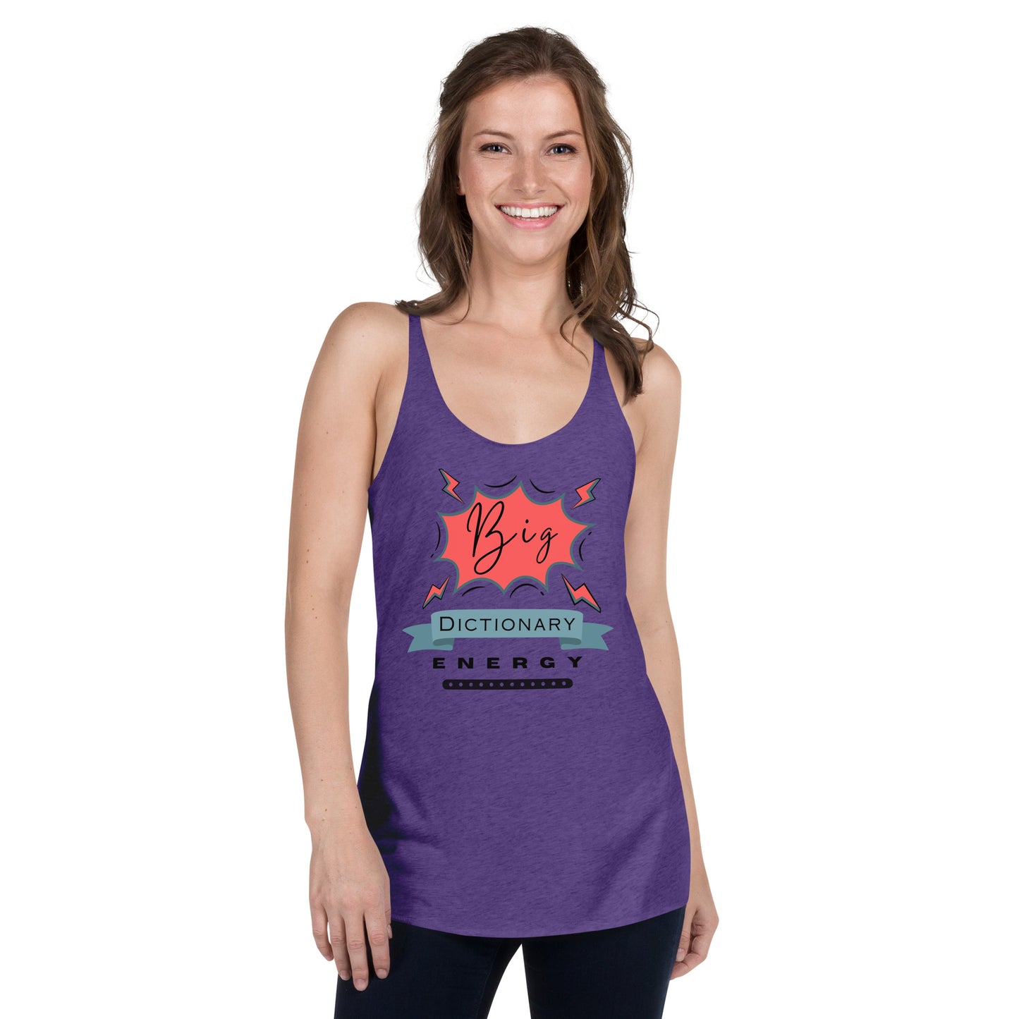 Big Dictionary Women's Racerback Tank