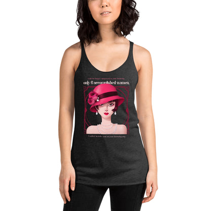 Art Deco - Accomplished Women Women's Racerback Tank