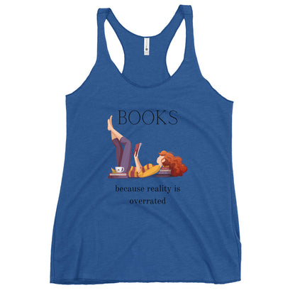 Book Lovers Women's Racerback Tank