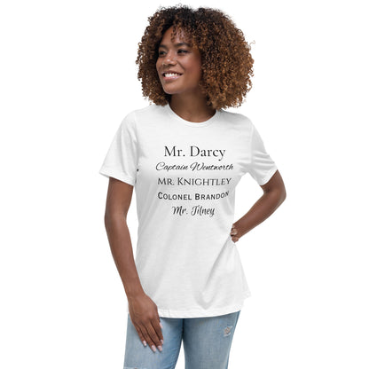 Austen Heroes Women's Relaxed T-Shirt